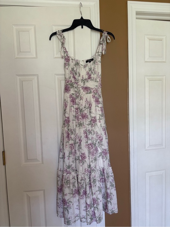 Trixxi Dresses & Skirts - Trixxi Purple Floral Garden Maxi Dress